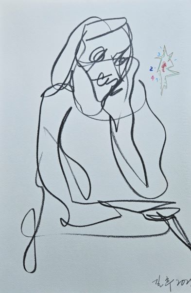 [2025] Untitled, Graphite on paper, Size Unknown